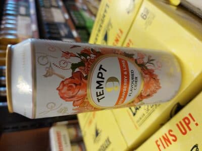 strawberry lime cider