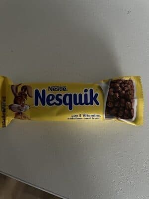 Nestle nesquik breakfast cereal bar