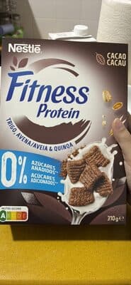 Nestle fitness protein cocoa 0% added sugar