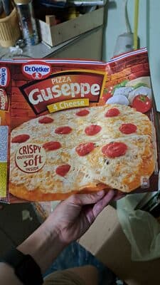 Pizza Guseppe 4 cheese