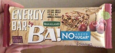 Energy Bar - Cherry