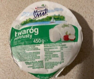 Semi Fat Curd Cheese