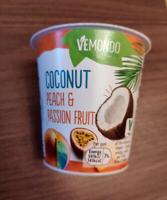 Peach and passion fruit
