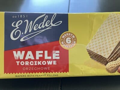E. Wedel Wafers with Peanut Filling