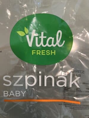 Szpinak baby