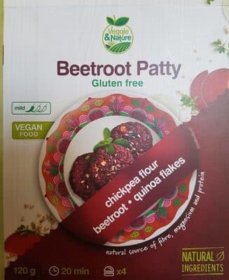 Beetroot patty