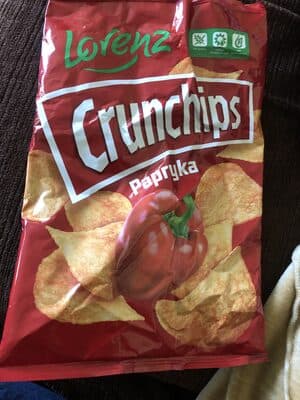 Potato Crisps With Paprika Flavour