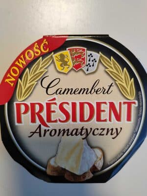 Camembert flavored cheese