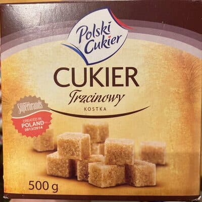 Cukier Trzcinowy Kostka