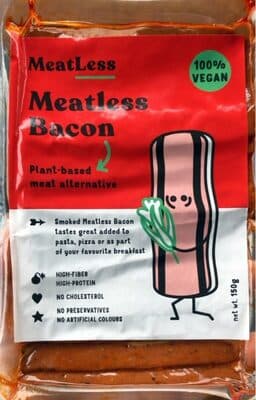 Meatless bacon