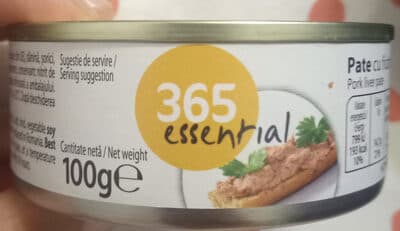 Pate cu ficat de porc