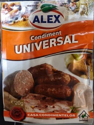 Alex condiment universal