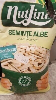 Sunflower Seeds Nutline White Salted