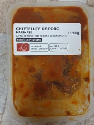 chiftelue de porc