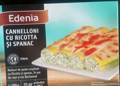 Canneloni With Ricotta And Spinach