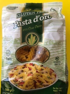 Pasta d'oro gluten free