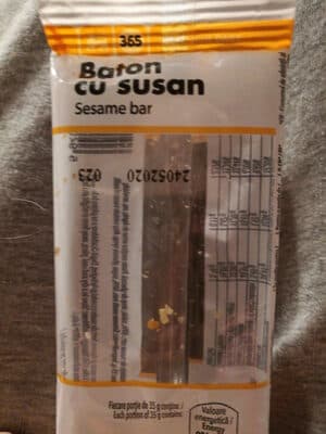Sesame bar