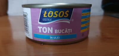 Ton Bucati in ulei de soia