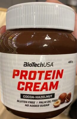 Protein cream cacao-hazelnut