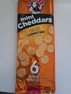 Mini cheese cheddars