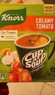 Cup a soup creamy tomato