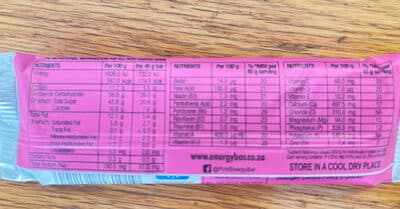 Energy Bar