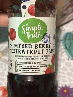 Mixed Berry Extra Fruit Jam