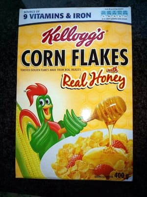 Corn Flakes with Real Honey