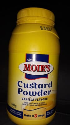 Moirs Vanilla Custard Powder
