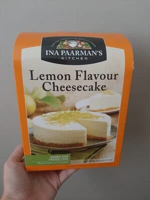 Lemon flavour cheesecake