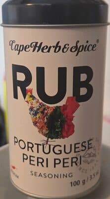 Cape herb & spice, portuguese peri peri seasoning