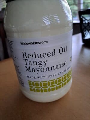 Reduced Oil Tangy Mayonnaise
