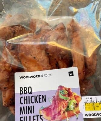 Bbq chicken mini fillet