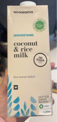 Coconut & Rice Milk
