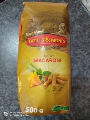 High Fiber Macaroni
