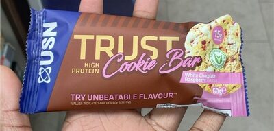 Trust White Chocolate Raspberry Cookie Bar