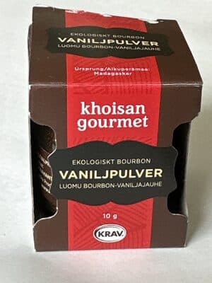 Ecological Bourbon Vanilla powder