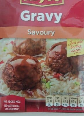 gravy: savoury