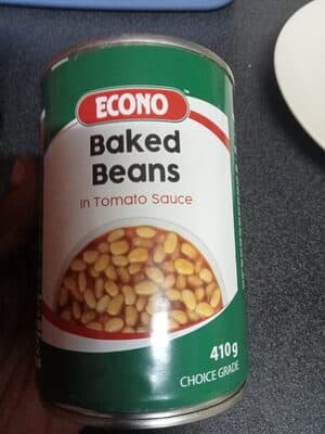 Baked Beans in Tomato Sauce
