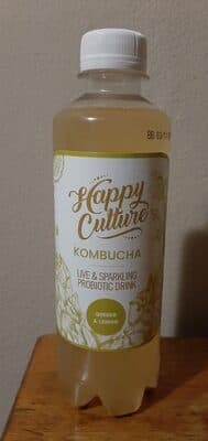 Kombucha Ginger and lemon