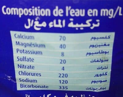 Eau minérale