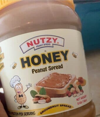 Honey peanut spread