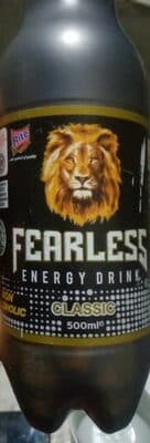 Fearless energy drink
