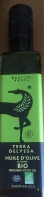 Organic Extra Virgin Olive Oil, Basil