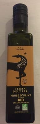 Organic Extra Virgin Olive Oil Infused With Garlic