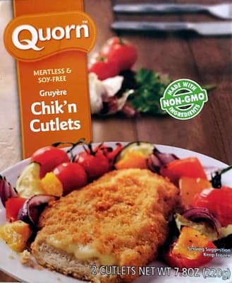 Gruyère Chick'n Cutlets