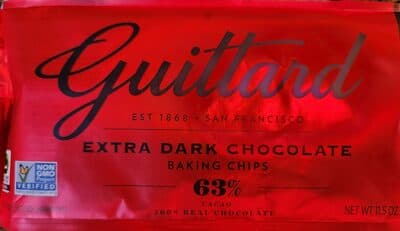 Guittard extra dark chocolate baking chips