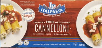 Oven Ready Cannelloni
