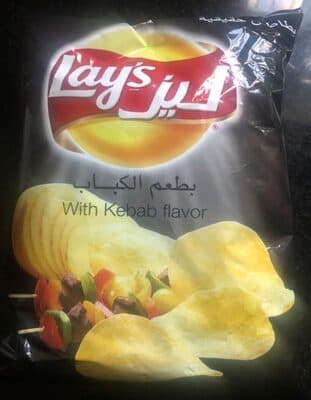 Lay's with kebab flavor