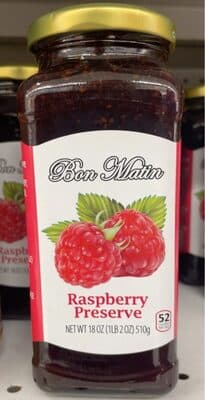 Raspberry preserve